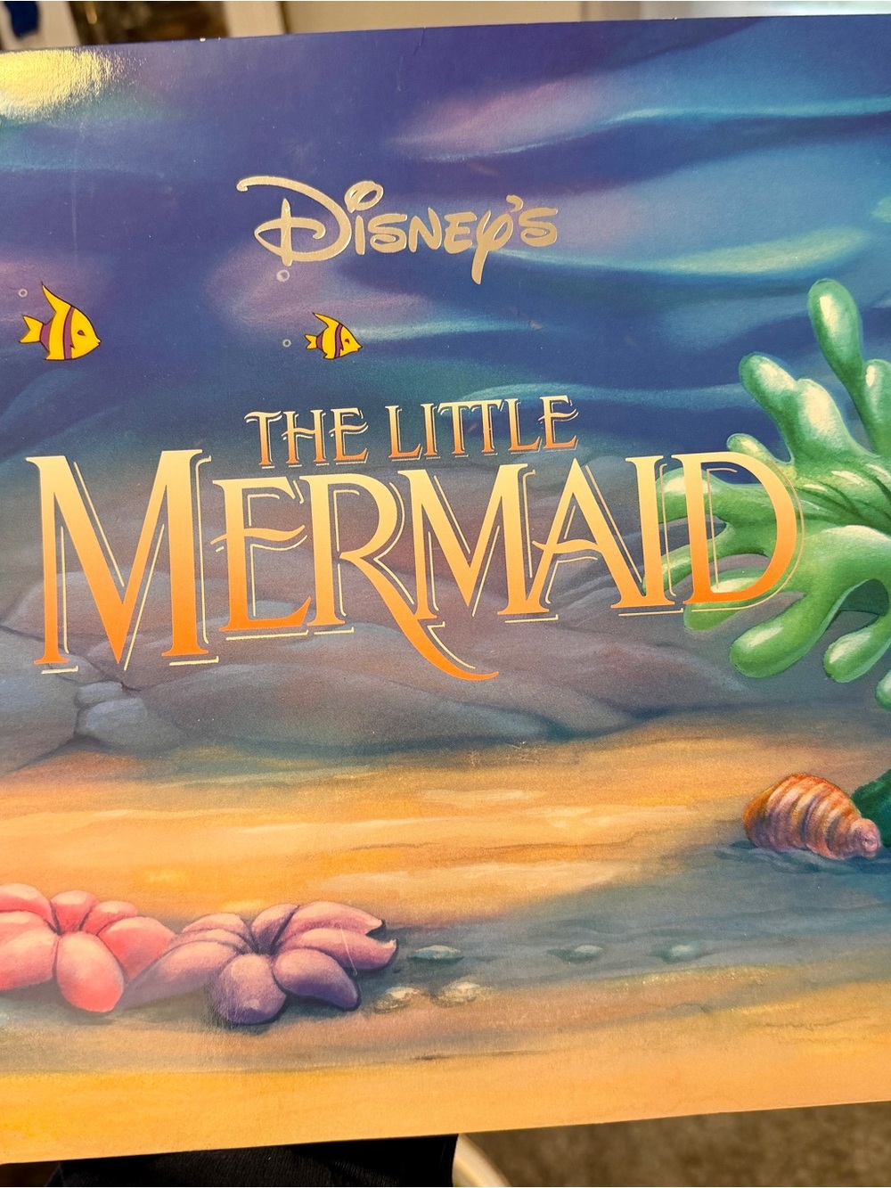 Disney’s The Little Mermaid Exclusive Commemorative Lithograph set of 4 11x14